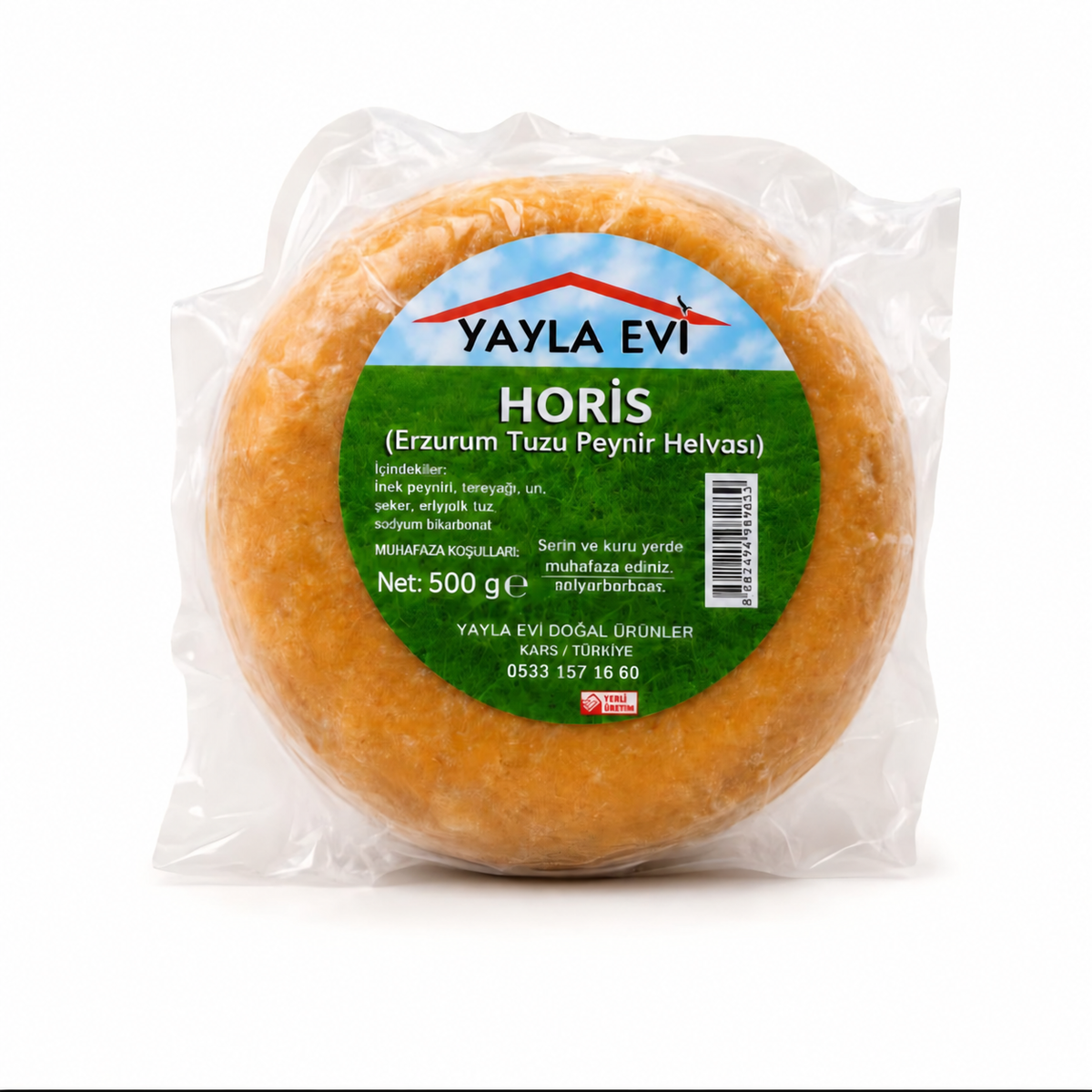 Erzurum Tuzlu Peynir Helvası - 500 Gr