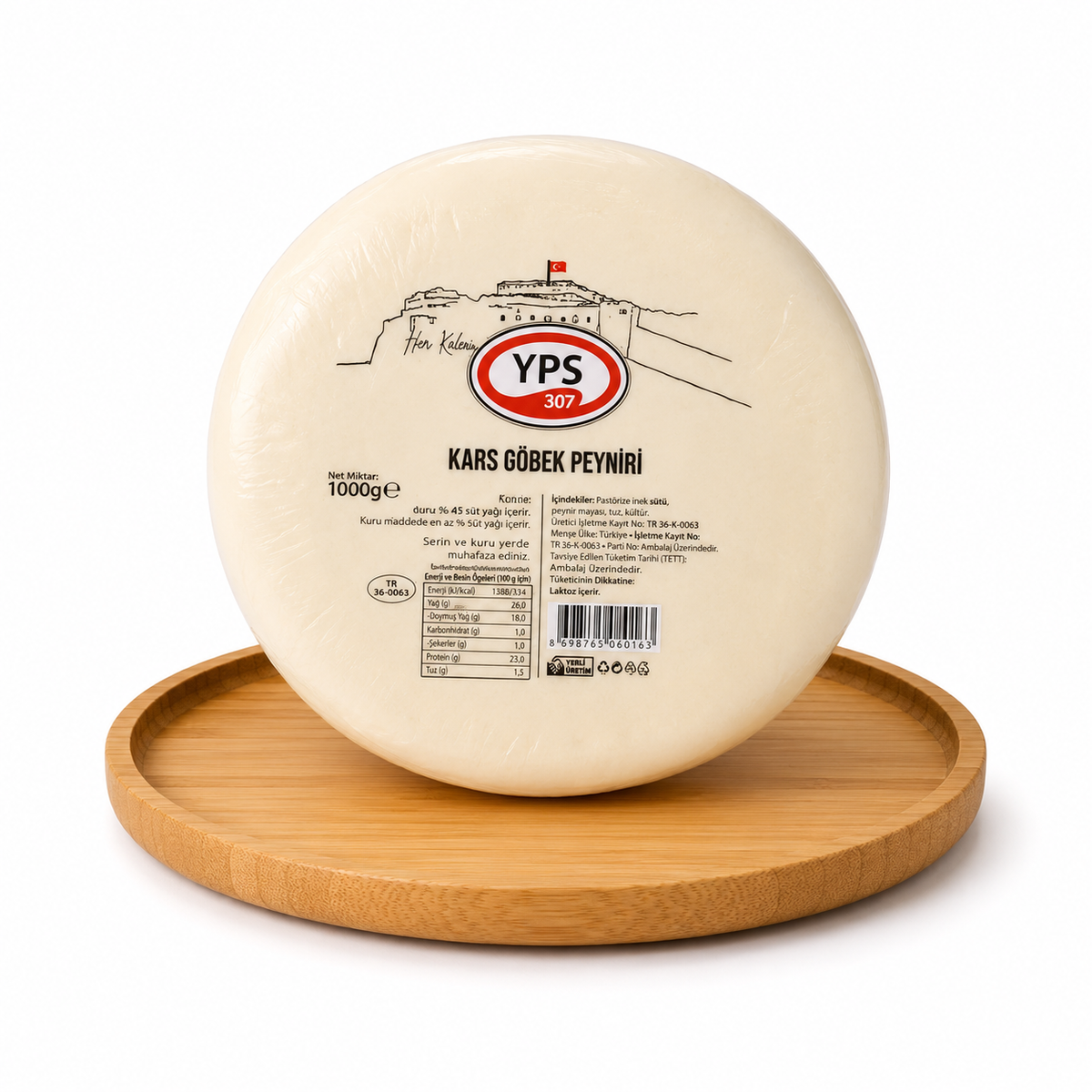 YPS Kars Göbek Peyniri - 1 Kg